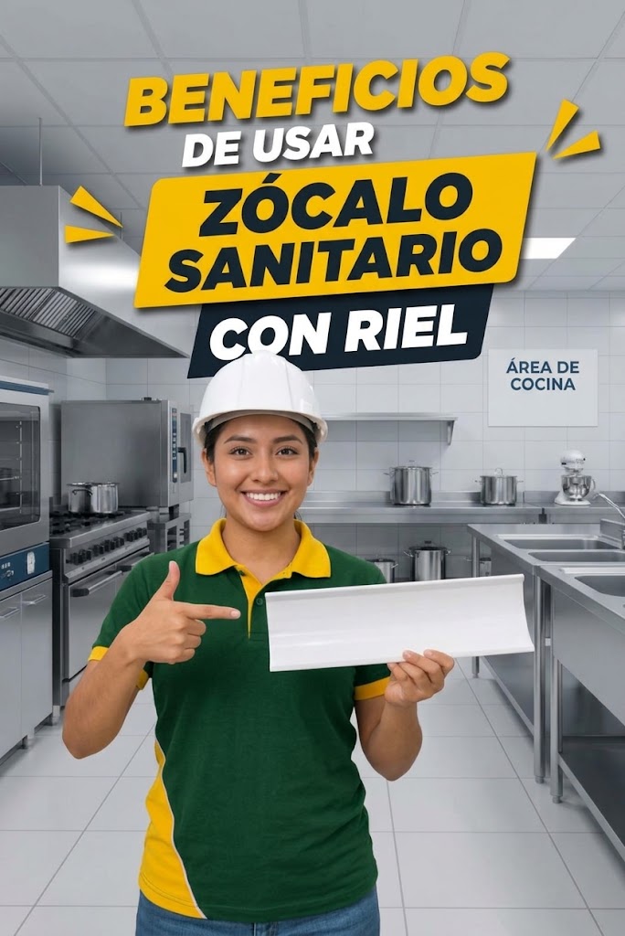 Ventajas de Zócalos Sanitarios Con Riel